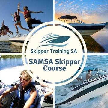 GET YOUR SAMSA SKIPPER'S LICENSE! Course's available in Cape Town and Simon's Town