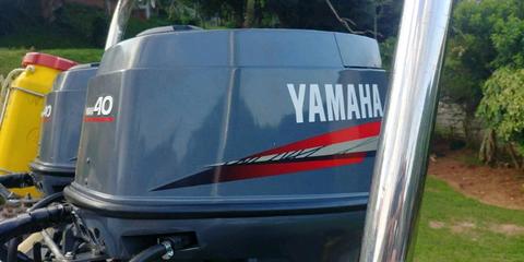 Yamaha 40's 3 cylinder x 2 outboard motors