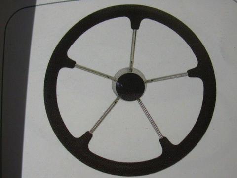 Boat Steering Wheels - Plastic and Stainless Steel
