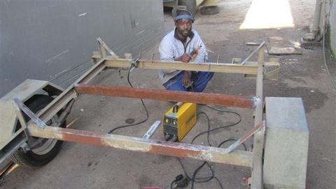 Boat repairs , Trailer build new and repairs , duck re-tubing