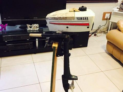 Bargain!!! Yamaha 2hp outboard motor