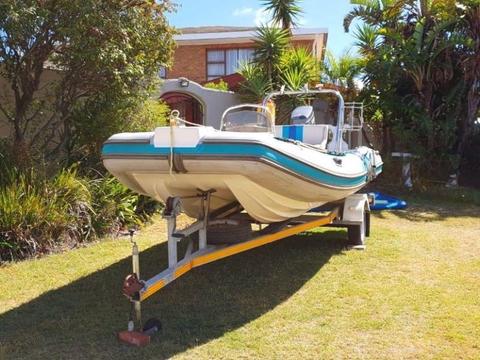 PRESTIGE DBL HULL 490 RUBBER DUCK