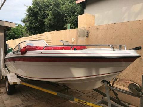 Angler Sunfish Boat(Wetdeck) with 150HP YAMAHA Four Stroke