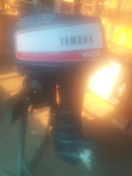 40 hp Yamaha long shaft outboard electric start