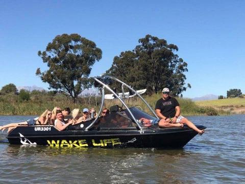 WAKE BOAT WITH INBOARD VOLVO PENTA 4.3L V6 DUO PROP ( FOR SALE OR TRADE FOR WHAT YOU HAVE!)