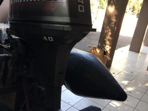 1993 40 HP Mariner outboards