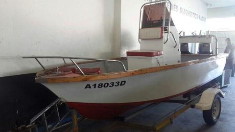 14 ft Ski-craft with Licensed galvanized trailer