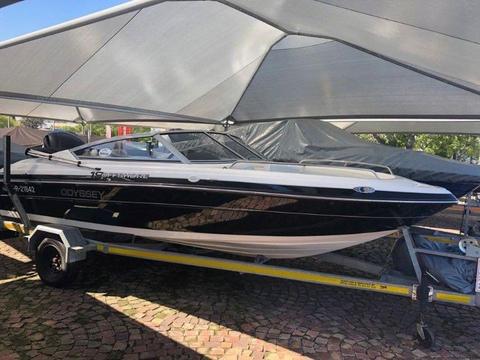 Odyssey 190 Offshore powered by Yamaha Vmax 200 SHO