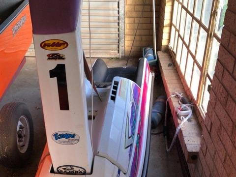 Stand up jetski