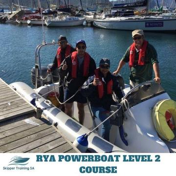RYA ACCREDITED POWERBOAT LEVEL 2 COURSE CAPE TOWN