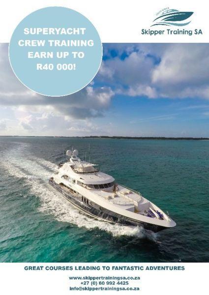 SUPERYACHT CREW TRAINING COURSES, CAPE TOWN, SOUTH AFRICA