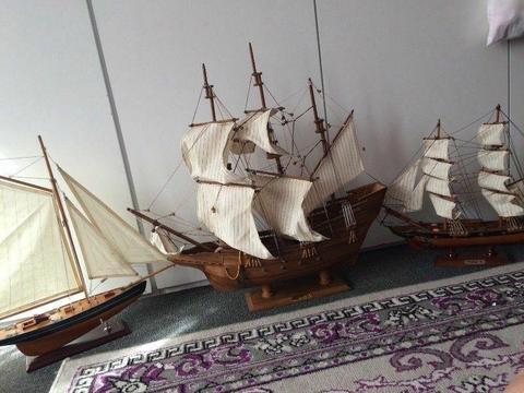 Beautiful ships antique collectables