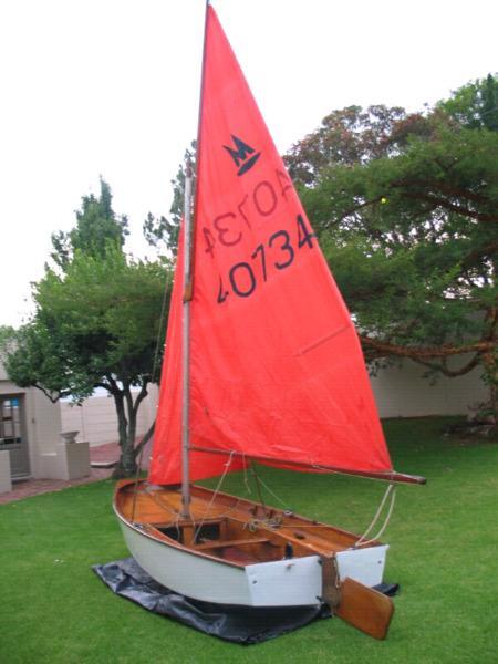 Mirror Dinghy plus trailer and dolly