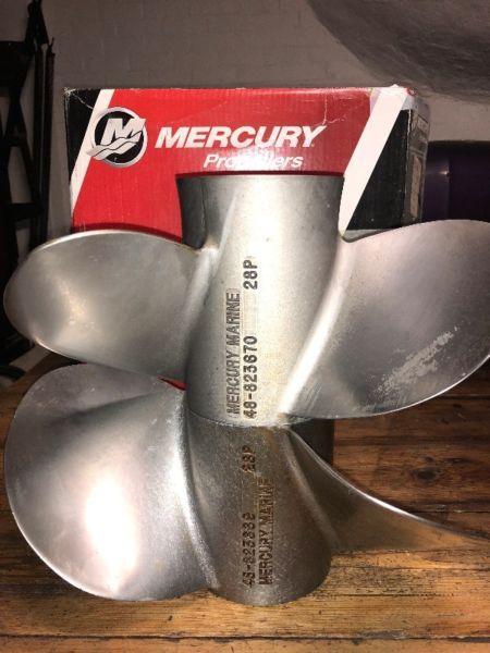 Mercury Bravo 3 Dual Propellers 28P