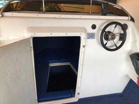 2014 Z-Craft Challenger 16ft cabin 90hp Suzuki 4 stroke