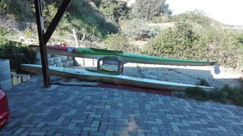 K1 Canoes x 2 - one as good as new, one in reasonable condition. Selling together or seperately