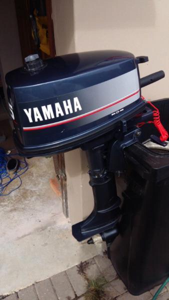 Yamaha 5 hp 2 stroke in almost new condition