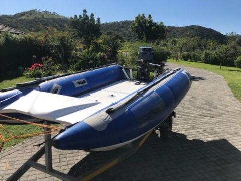Hammerhead Duck with Yamaha 50hp