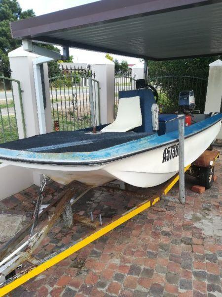 Boat 15vt with 40hp engine