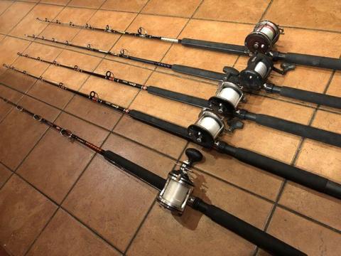 Boat rods and reels for sale