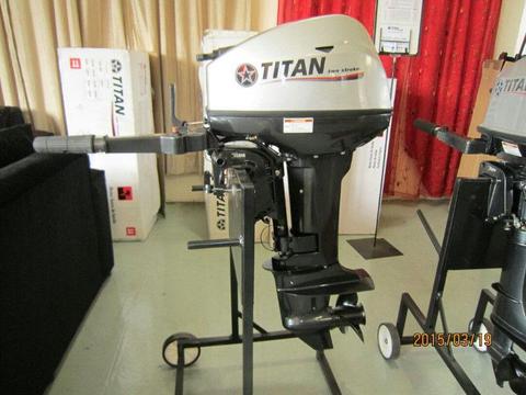 10 HP Outboard motor,Long shaft,Titan,BRAND NEW, Quality.Parts are interchangeable with Yamaha