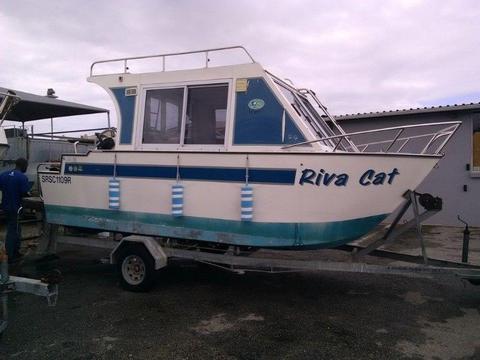 Riva Cat Day Boat with 60HP Mercury Fourstroke