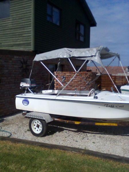 4.1m river boat