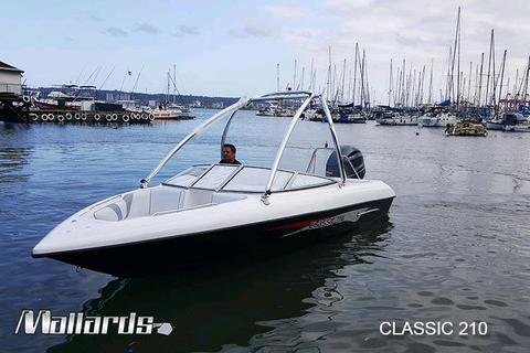 NEW Mallards Classic 210 boat complete with YAMAHA F150