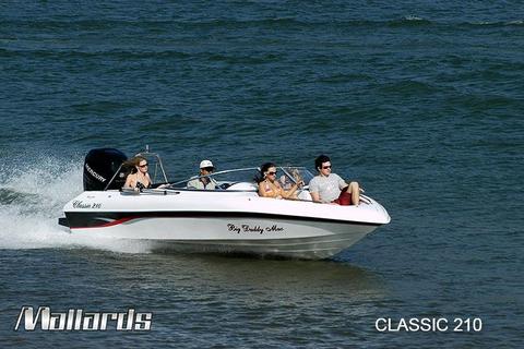 NEW Mallards Classic 210 boat complete with F200 YAMAHA