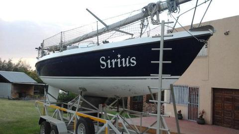 30ft Nimbus looking for new owner by the coast R60,000 incl delvery