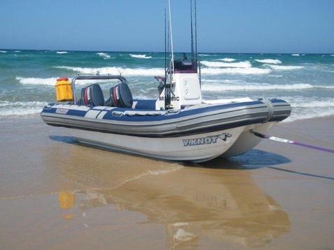 Stingray Predator 510 - 2 x 70hp Yamaha Rubber Duck