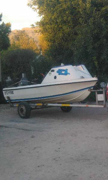 3,5m Ensign Ski boat with Safety Equipment and extras