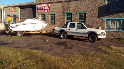 Z Craft plus two fifty yamaha motors
