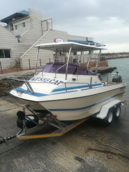 Ace Cat 18 (only 100hrs) 90hp Four Strokes only R275,000 Immaculate!