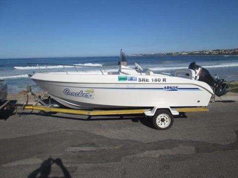 Arkos 587 Open with 140hp Suzuki 4-Stroke
