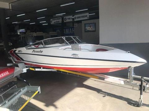 Brand new 2018 Panache 1850 LX with Ski Boom and Yamaha 4stroke 200 HP outboard - Linex Yamaha