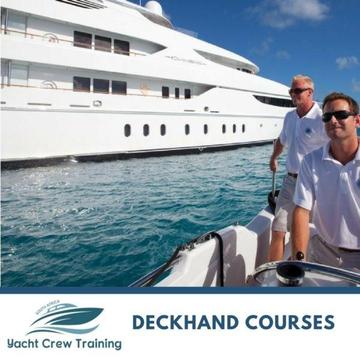 DECKHAND TRAINING AND COURSE PACKAGES CAPE TOWN, JOIN THE SUPERYACHT WORLD TODAY!