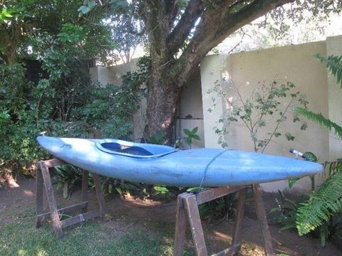 Plastic Whitewater Canoe