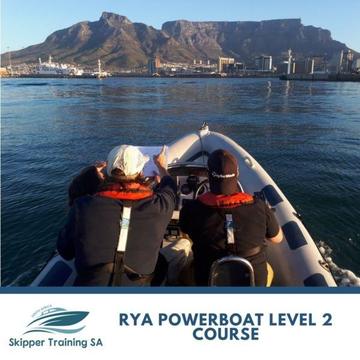 RYA POWERBOAT LEVEL 2 COURSE (2 DAYS, CAPE TOWN)