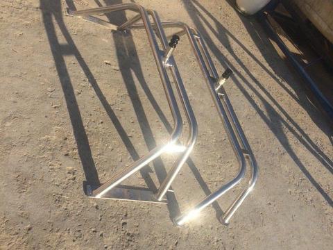 Stainless ski bars