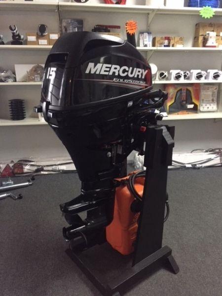 15HP Mercury 4-stroke motor