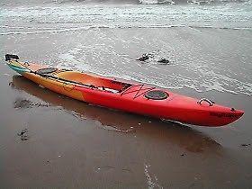 Single seater fishing kayak