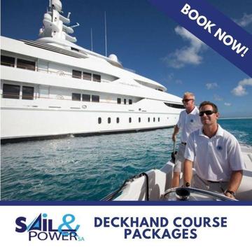 DECKHAND CAREER COURSE PACKAGES, CAPE TOWN