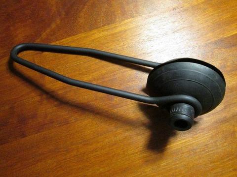 Boat outboard engine ears, flush muffs, ear muffs, testing / flushing engine