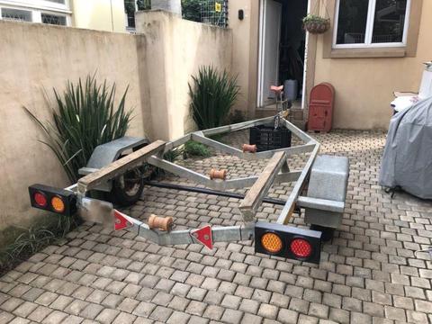 Galvanized Boat Trailer