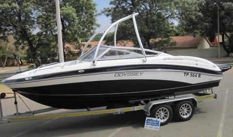 2012 Odyssey 650 I Sundeck with 5.7L V8 Mercruiser 350 Mag MPI