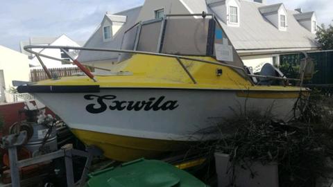 Fishing Boat with Trailer