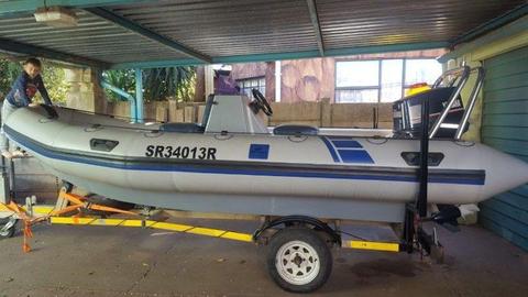 Super Clean Super Duck with 90Hp Yamaha (Trim & Tilt) Motor