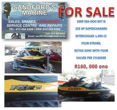 2009 SEA-DOO RXT IS