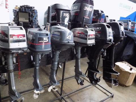 massive outboard clearance from 5hp to 300 hp & spares , striped motors in durban kzn !!!!!!!!!